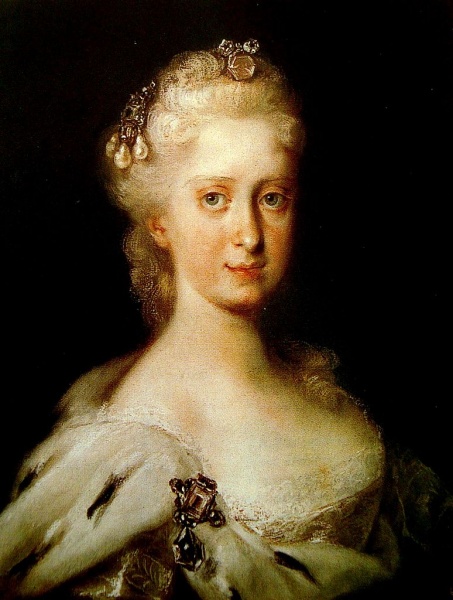 Maria Josepha by Rosalba Carriera