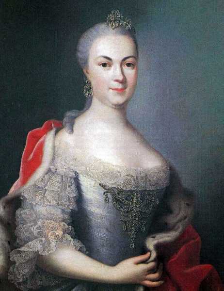 Maria Luise Albertine by Johann Christian Fiedler