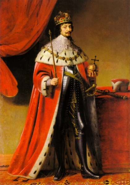 Friedrich V by Gerard van Honthorst, painted 2 years after Friedrich V's death