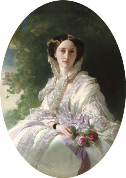 Olga Nikolaevna by Franz Xaver Winterhalter