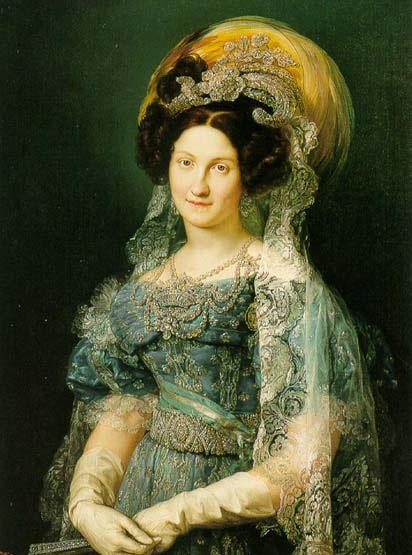 Maria Christina by Vicente López y Portaña