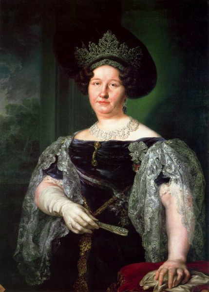 María Isabella by Vicente López y Portaña