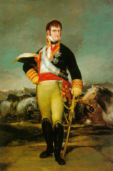 Ferdinand VII by Francisco de Goya