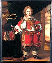 Margrave Johann Friedrich of Brandenburg-Ansbach as a child by Benjamin Block