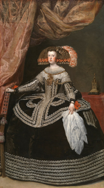 Mariana of Austria by Diego Velázquez