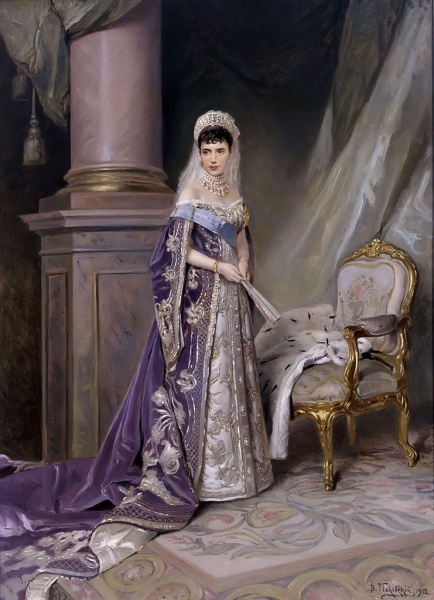 Maria Feodorovna by Vladimir Makovsky