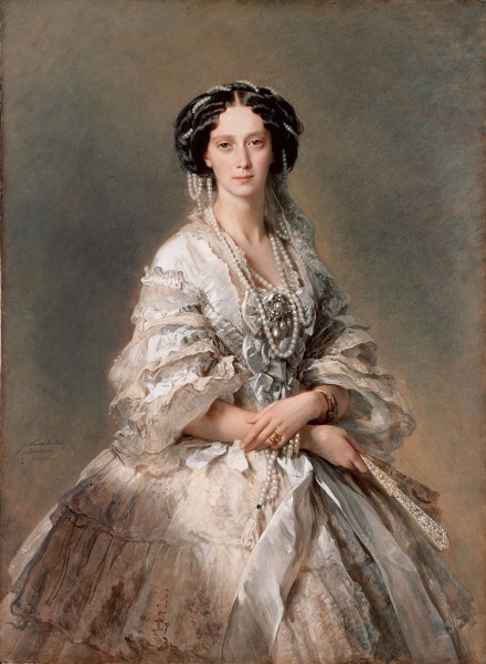 Maria Alexandrovna by Franz Xaver Winterhalter