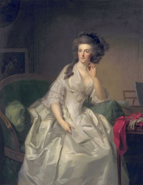 Wilhelmine by Johann Friedrich August Tischbein